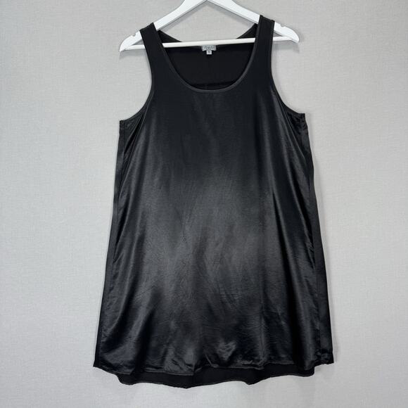 Harlow Other - PJ Harlow Jessica Nightgown Womens Small Black Silk Slip Dress Luxury Lounge USA